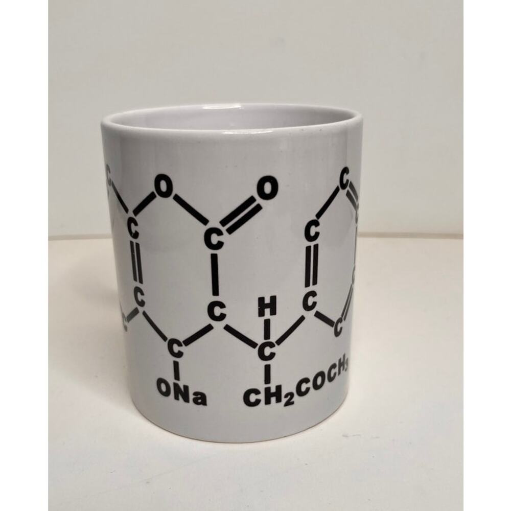 Caffeine Molecule Fun Novelty Chemistry Science Cup